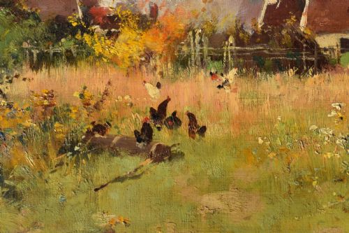 EUGNE GALIANY AKA EUGNE GALIENLALOUE 18541941 OIL PAINTING - ADDITIONAL PHOTO 9