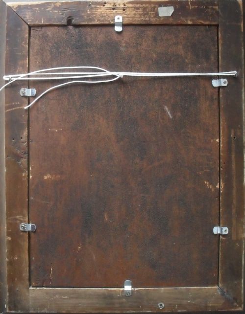 NETHERLANDISH SCHOOL XVIII CENTURY MONOGRAMMED OLD MASTER OIL PAINTING - ADDITIONAL PHOTO 12