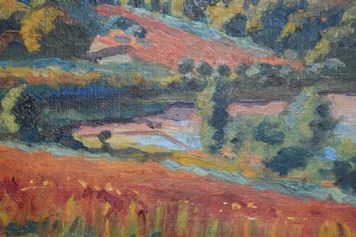 JEAN LACHAUD 18821952 FRENCH POST IMPRESSIONIST LANDSCAPE OIL PAINTING - ADDITIONAL PHOTO 5