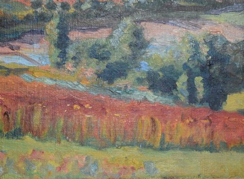 JEAN LACHAUD 18821952 FRENCH POST IMPRESSIONIST LANDSCAPE OIL PAINTING - ADDITIONAL PHOTO 6