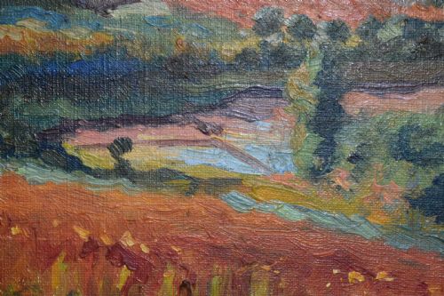 JEAN LACHAUD 18821952 FRENCH POST IMPRESSIONIST LANDSCAPE OIL PAINTING - ADDITIONAL PHOTO 7