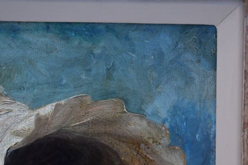 ALBERT GOGUET MANTELET 18581958 OIL PAINTING - ADDITIONAL PHOTO 4