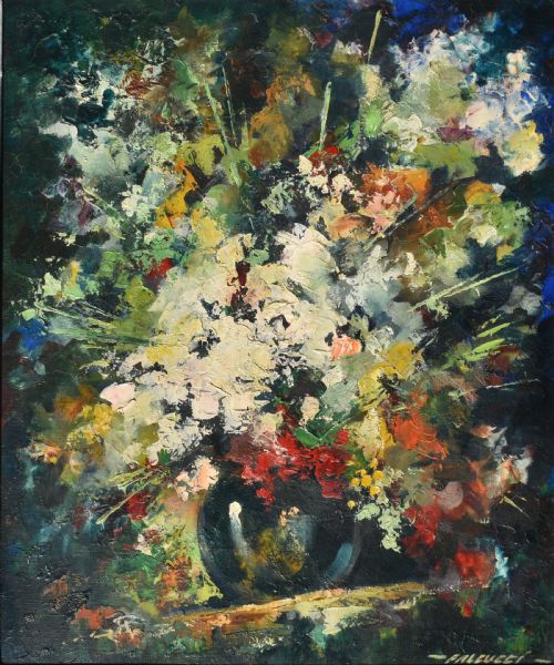 ROBERT FALCUCCI 19001989 FRENCH POST IMPRESSIONIST OIL PAINTING - ADDITIONAL PHOTO 6