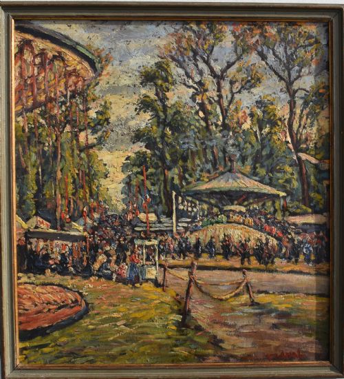 FERNAND LAVAL 18861966 LA FTE DES LOGES 1929