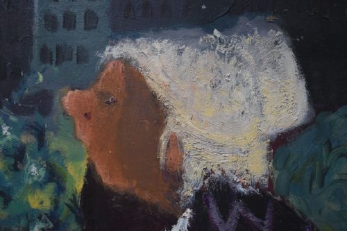 GUNNAR JOHNSSON 19172007 SWEDISH SCHOOL C1955 OIL PAINTING - ADDITIONAL PHOTO 2