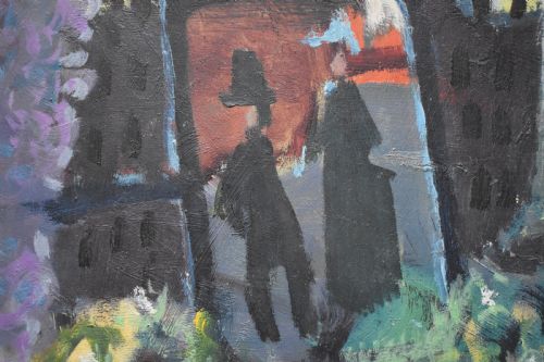 GUNNAR JOHNSSON 19172007 SWEDISH SCHOOL C1955 OIL PAINTING - ADDITIONAL PHOTO 3