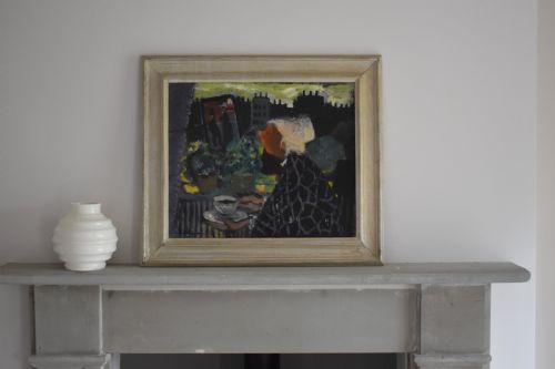 GUNNAR JOHNSSON 19172007 SWEDISH SCHOOL C1955 OIL PAINTING - ADDITIONAL PHOTO 7