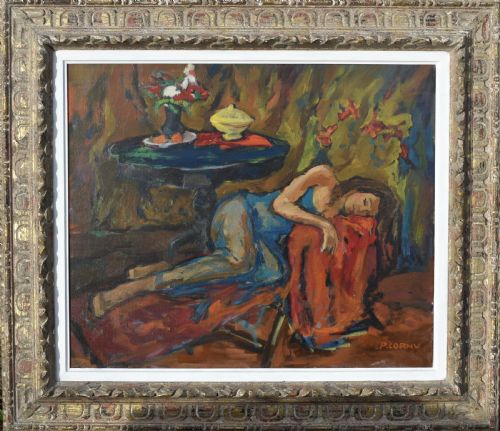 PIERRE CORNU 18951996 FRENCH POST IMPRESSIONIST OIL PAINTING