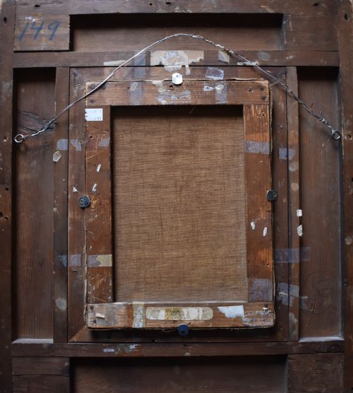 ATTRIBUTED TO ISIDORE PILS 18131875 PROVENANCE TO 1951 OIL PAINTING - ADDITIONAL PHOTO 6
