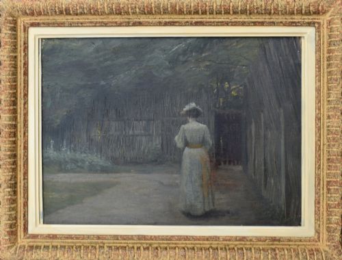 DANISH SCHOOL 19TH CENTURY OIL PAINTING