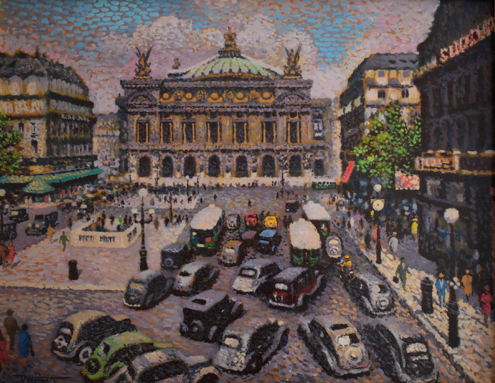Lucien Maxime ROUBINET (1926) Oil Painting View II