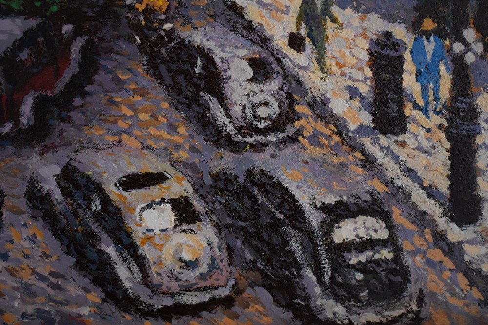 Lucien Maxime ROUBINET (1926) Oil Painting View VI
