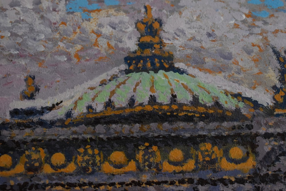 Lucien Maxime ROUBINET (1926) Oil Painting View IX