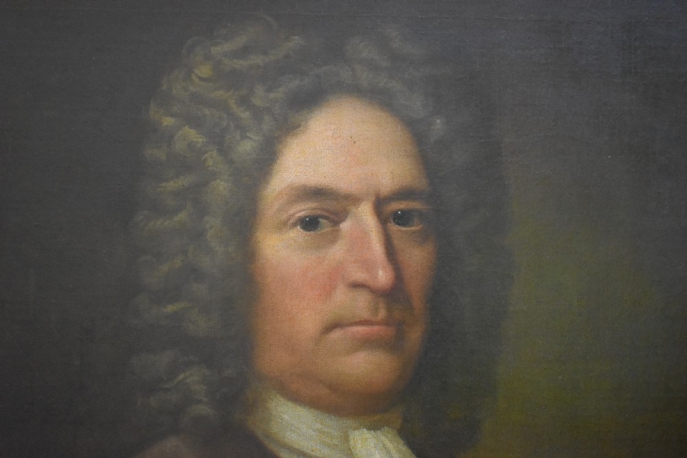 Daniel De CONING (1660-1727) Portrait of a Cotswold Gentleman Oil Painting View II