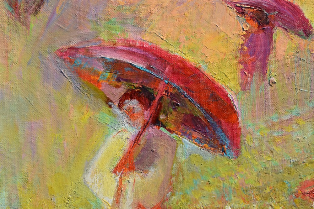 Robert NYEL (1930-2016) French Symbolist Oil Painting View III
