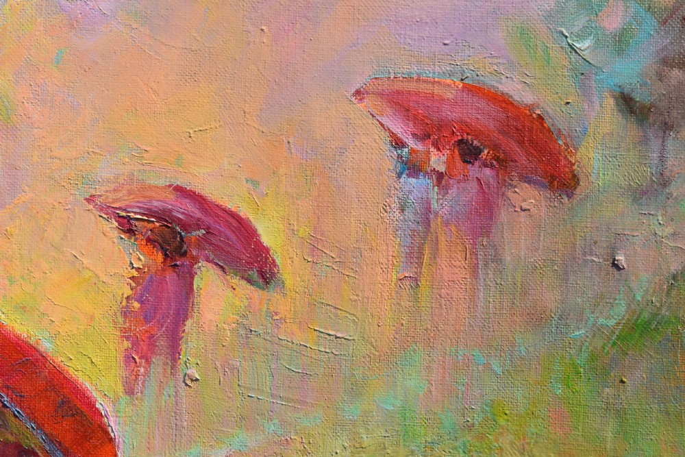 Robert NYEL (1930-2016) French Symbolist Oil Painting View IV