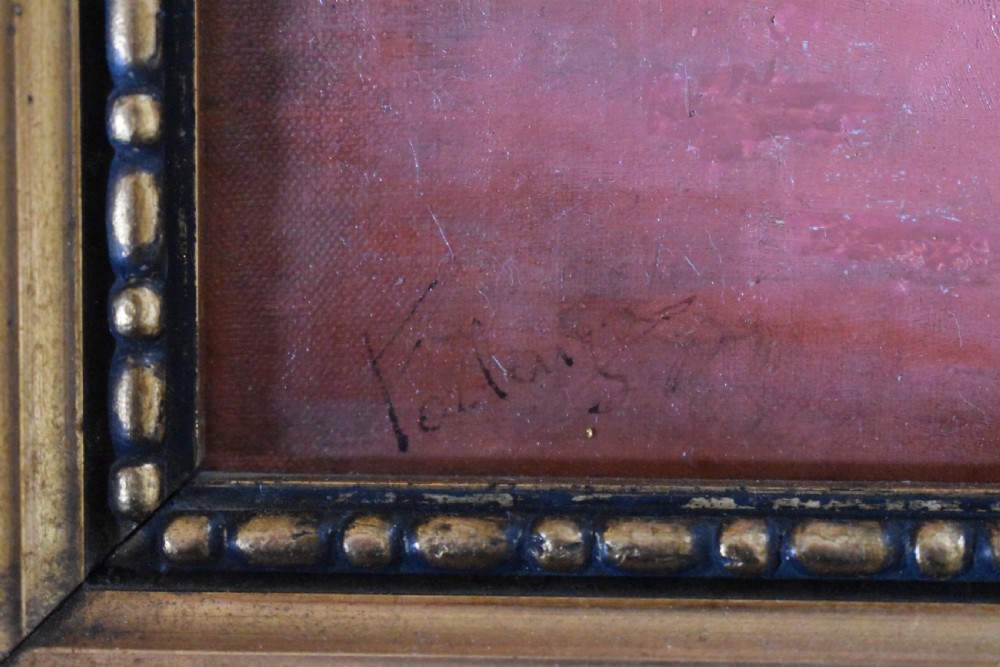Michele FALANGA (1867-1942) American/Italian Oil Painting View VII