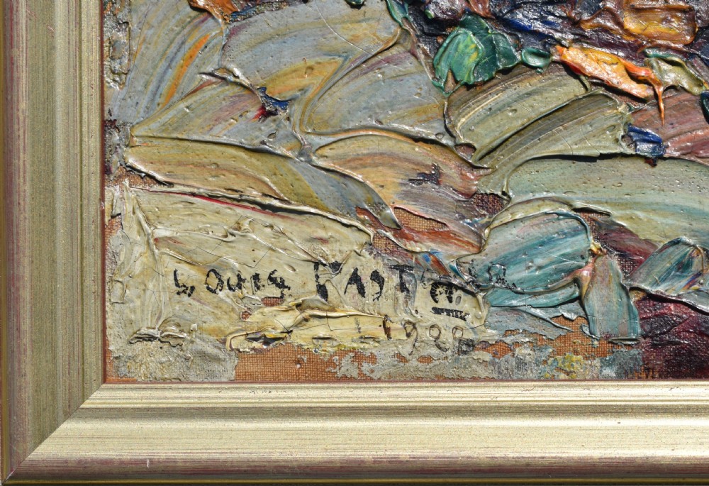 Louis PASTOUR (1876-1948)  Art Deco 1928 French Post Impressionist Oil Painting View VI