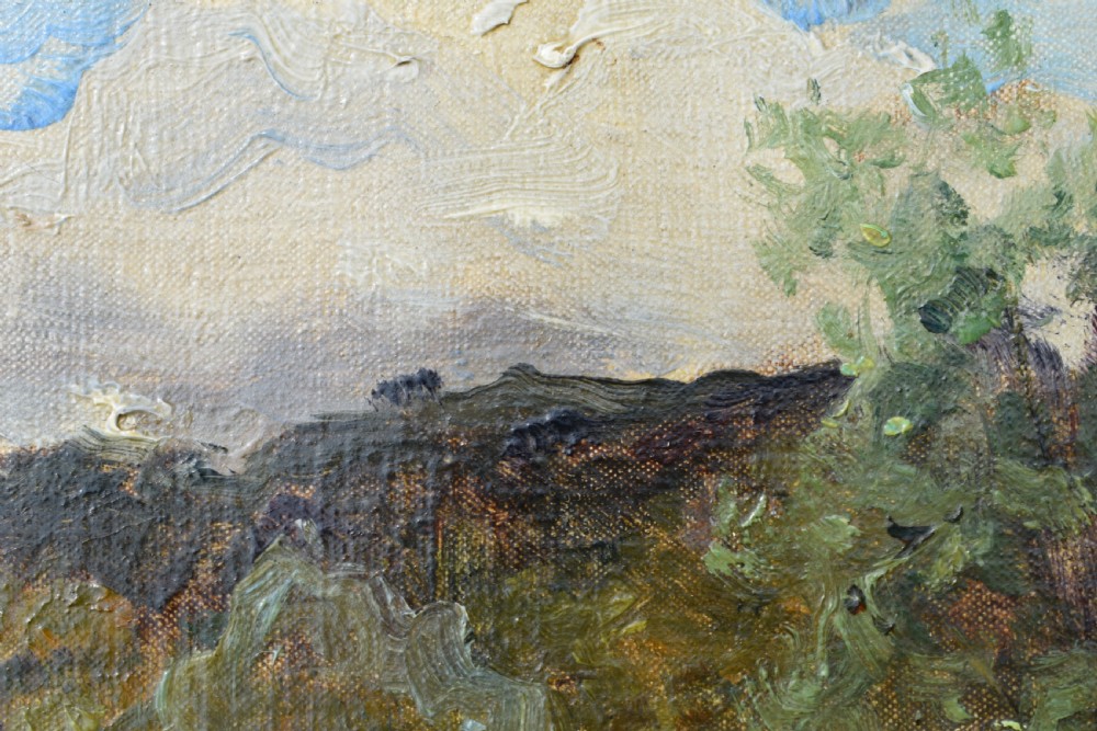 Louis Aston KNIGHT (1873-1948) Stream in a Landscape Franco American Oil Painting View II