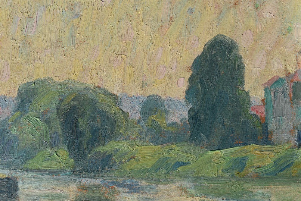 Maurice GRÜN (1869-1947) French Impressionist period Oil Painting View IV