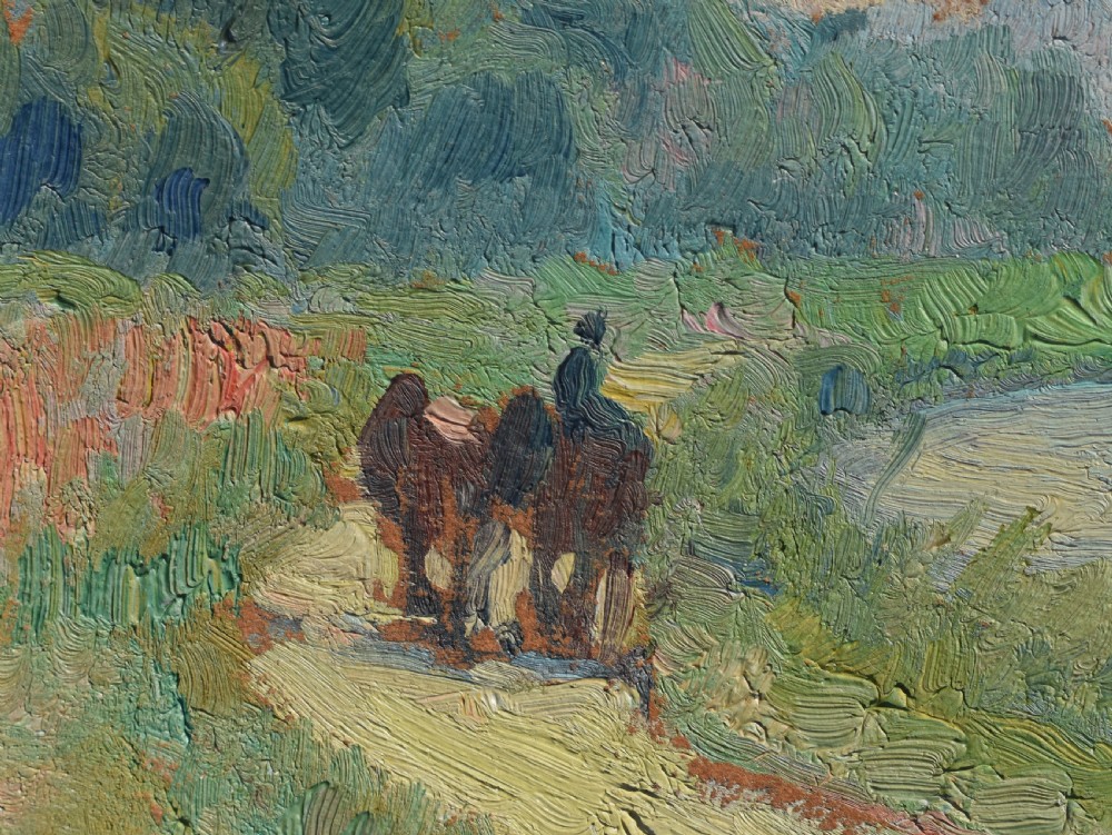 Maurice GRÜN (1869-1947) French Impressionist period Oil Painting View VII