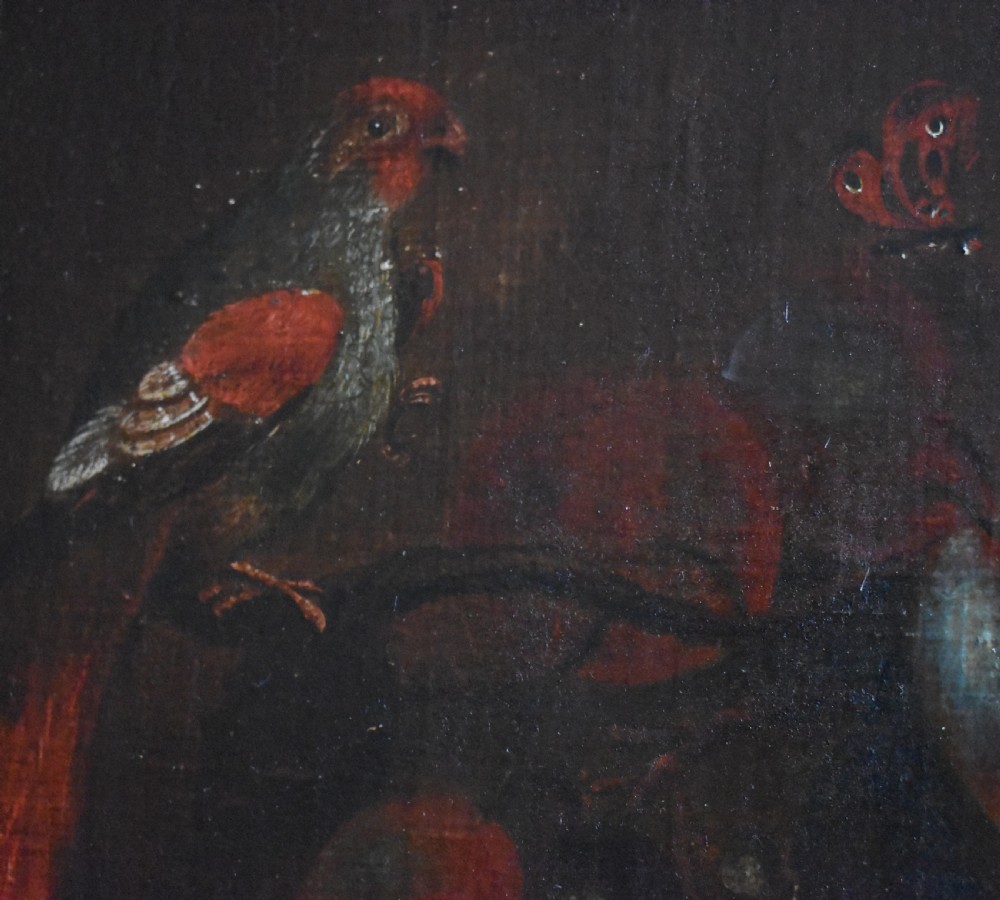 Follower of Adriaen Coorte (1665-1707) 18th Century Still Life c1795 Oil Painting View IV
