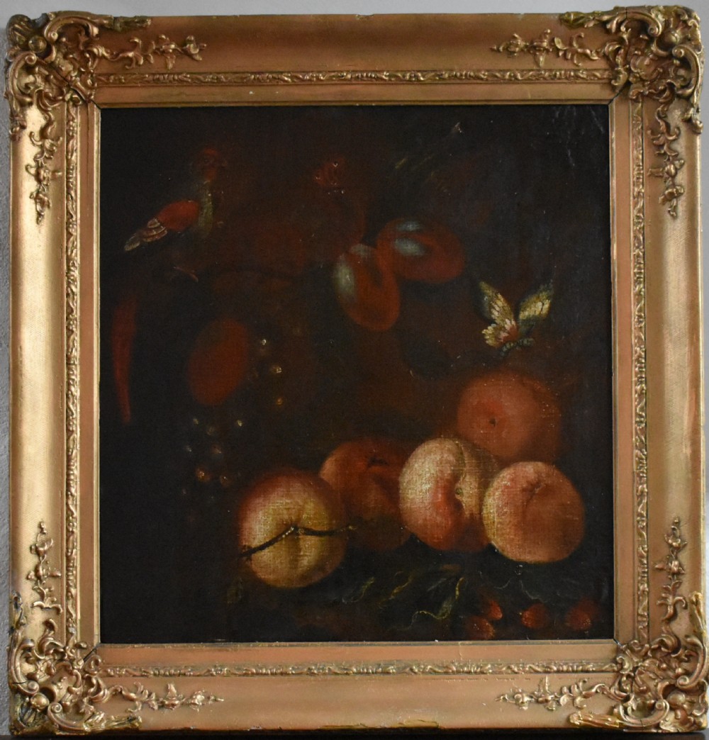 Follower of Adriaen Coorte (1665-1707) 18th Century Still Life c1795 Oil Painting View X