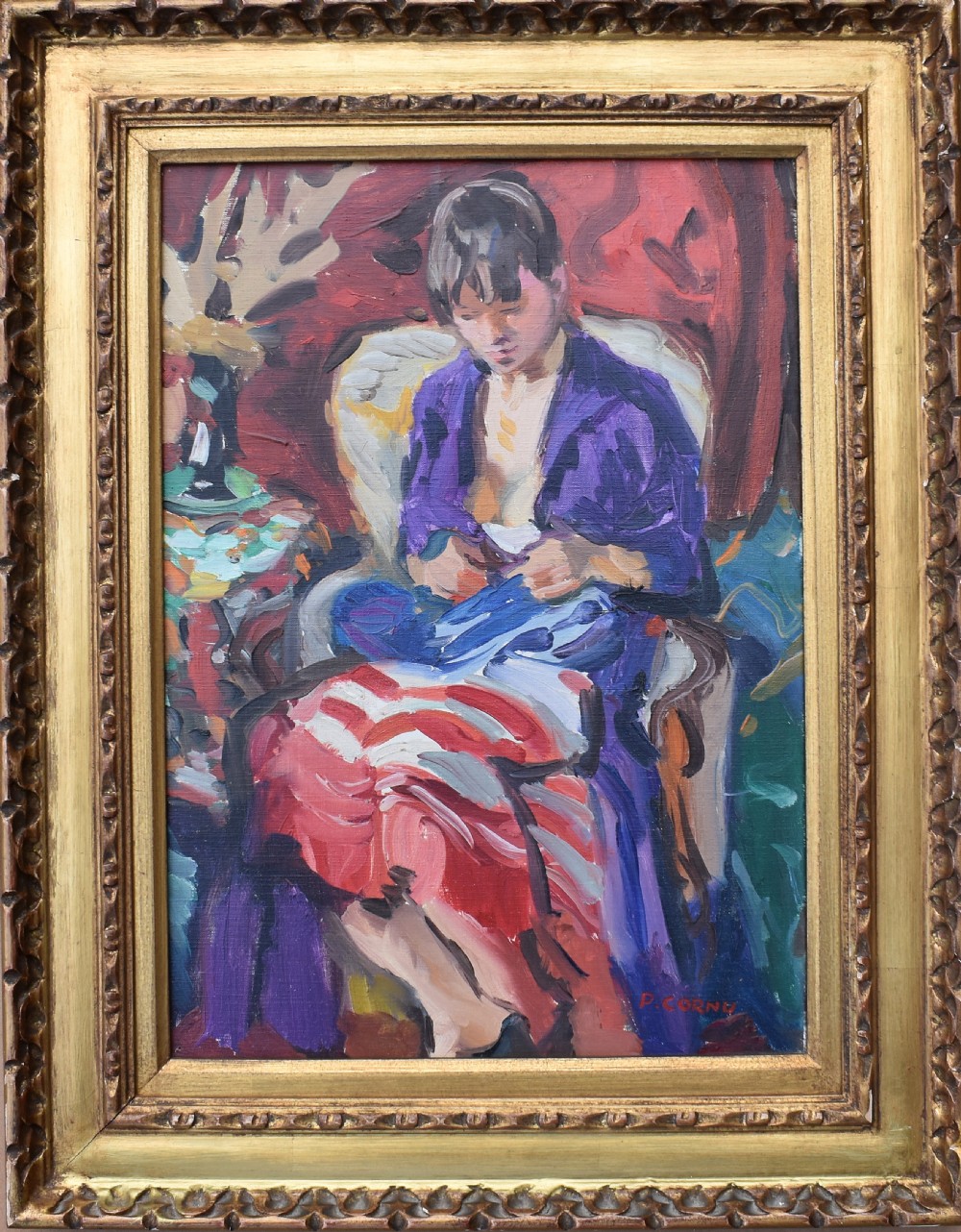 Pierre Cornu (1895-1996) French Post Impressionist Oil Painting