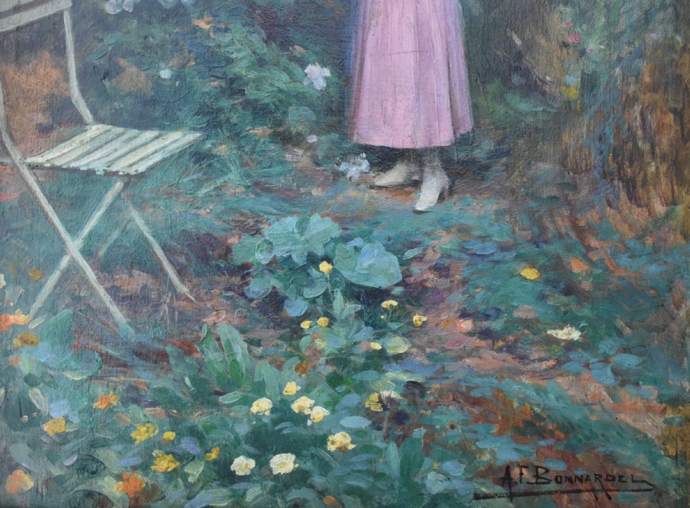 Alexandre-François BONNARDEL (1867-1942) French School Belle Epoque Period Oil Painting c1900 View III