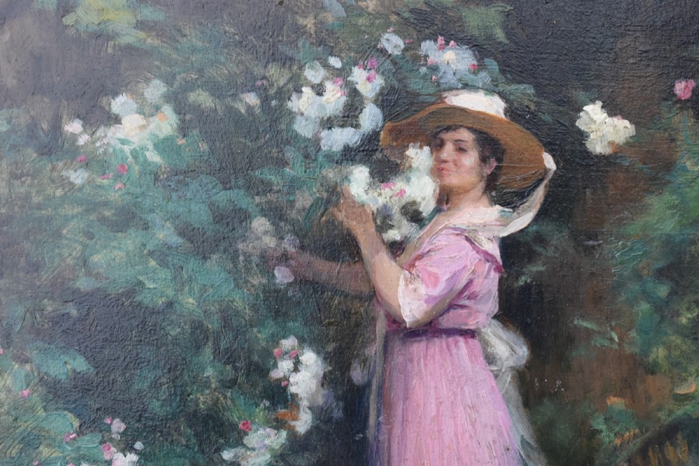 Alexandre-François BONNARDEL (1867-1942) French School Belle Epoque Period Oil Painting c1900 View IV