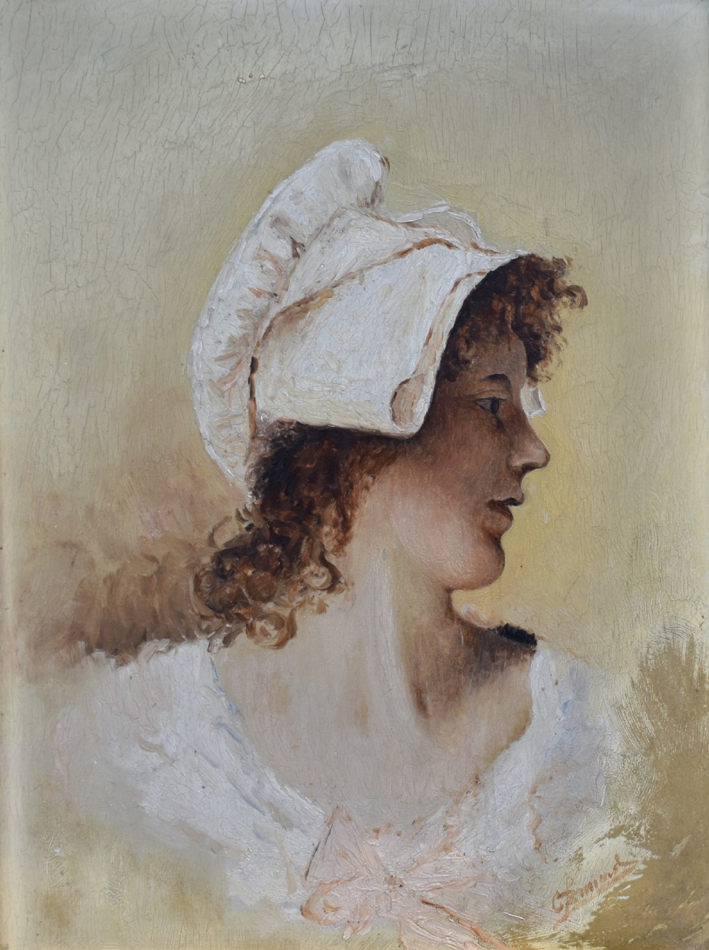19th Century French School Signed Dated 1899 Oil Painting View II