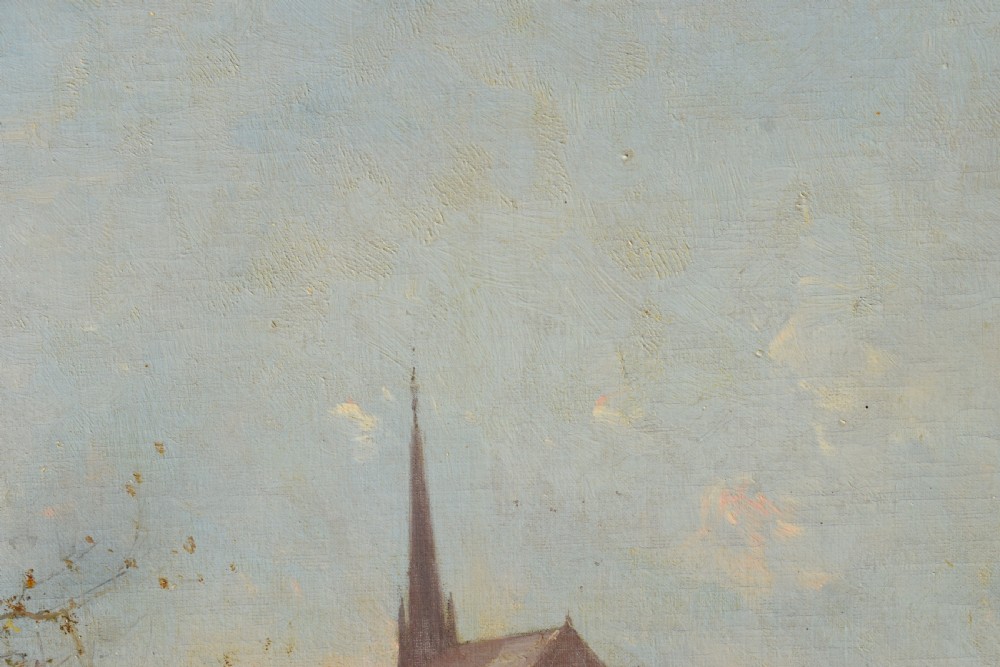 Eugène Galiany aka Eugène GALIEN-LALOUE (1854-1941) Oil Painting View V