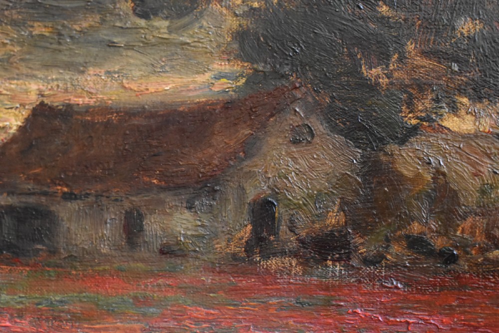 Sir David Murray (1849–1933) Gathering Poppies 1892 Oil Painting View VII