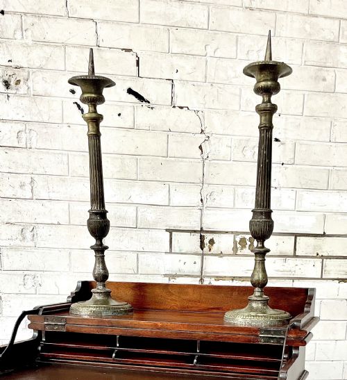 A Very Good Pair Of Candlesticks.
