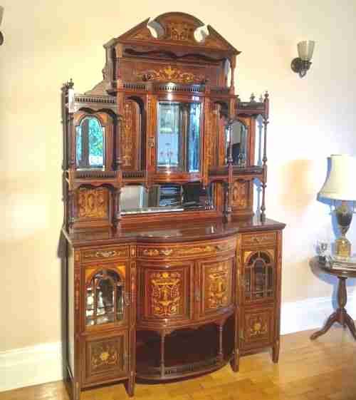 Exibition Quality Victorian Sideboard / Chiffioner Circa 1890 - Sold