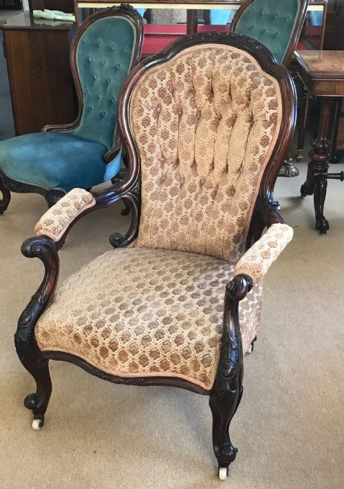 Victorian Salon Chair Circa 1875
