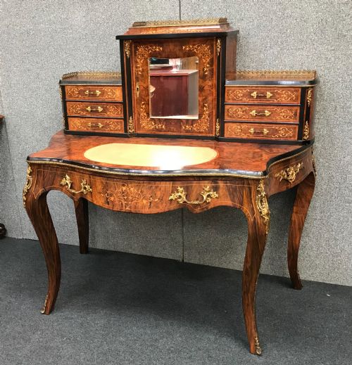 Bonheur Du Jour, Writing Desk Circa 1875