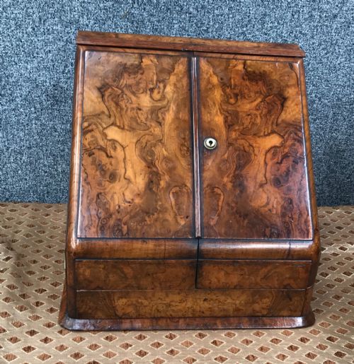 Victorian Walnut Stationary Compendium
