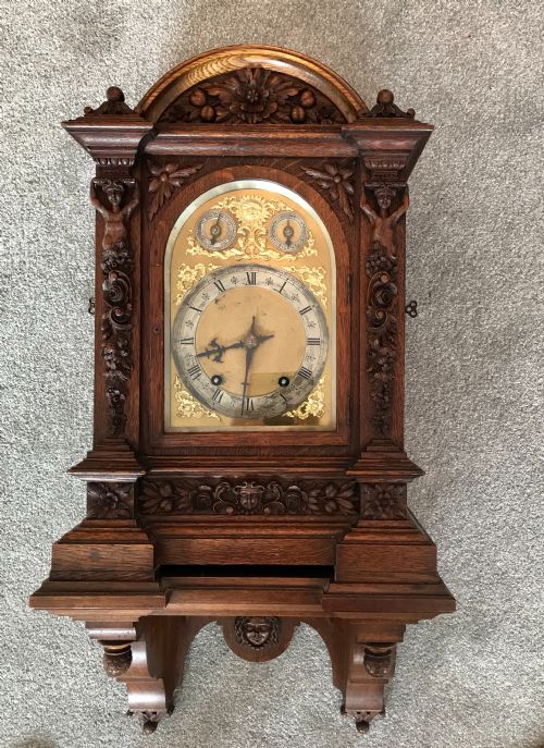 Good and Large Eight Day Striking Clock