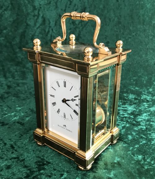 Good & Large 8 Day Striking Carriage Clock