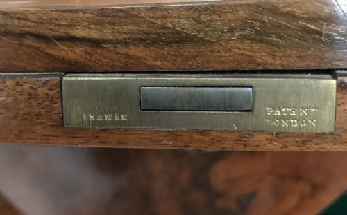 ASPREY STATIONERY WRITING BOX WALNUT DESK CABINET CIRCA 1890 - ADDITIONAL PHOTO 1