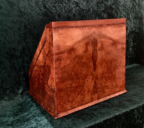 ASPREY STATIONERY WRITING BOX WALNUT DESK CABINET CIRCA 1890 - ADDITIONAL PHOTO 3