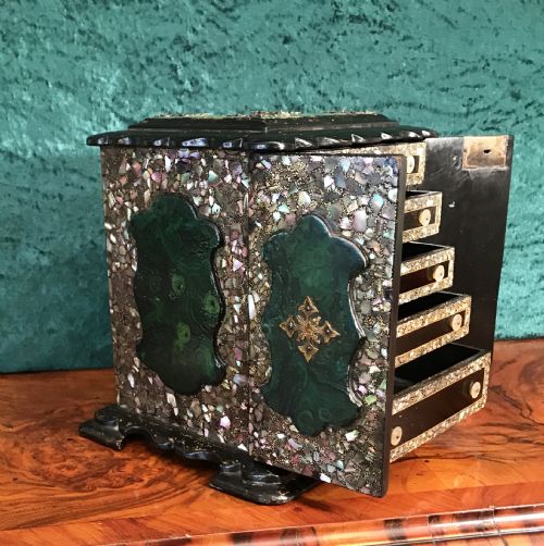 Victorian Jewellery Casket Circa 1880