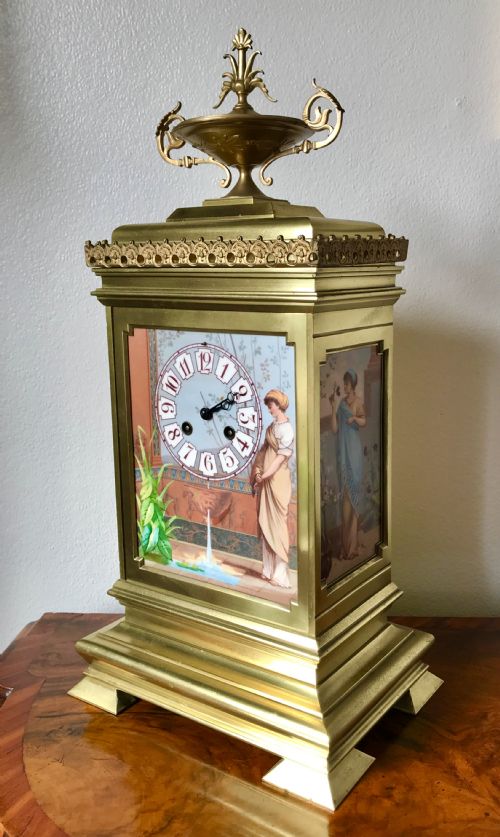 French Mantle Clock Circa 1880