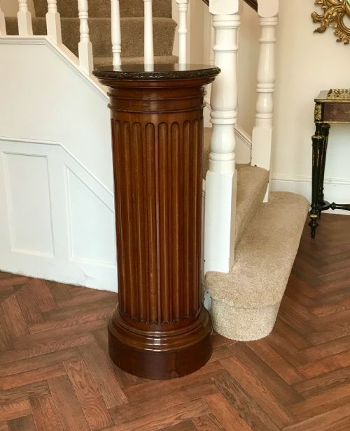 Mahogany Pedestal Circa 1900