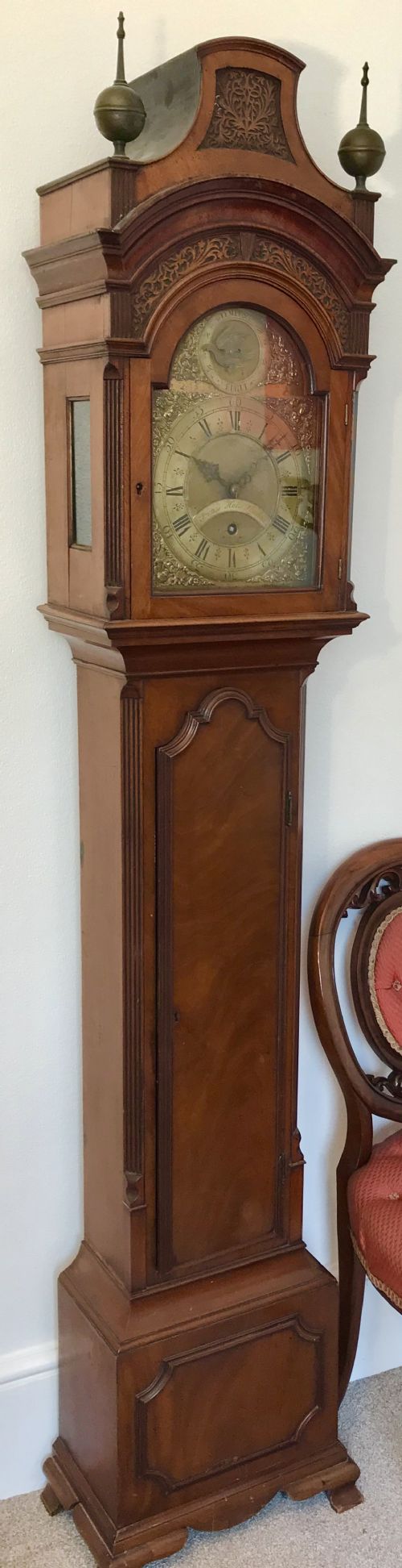 Small Automaton, Grandmother, Long Case Clock, Circa 1900