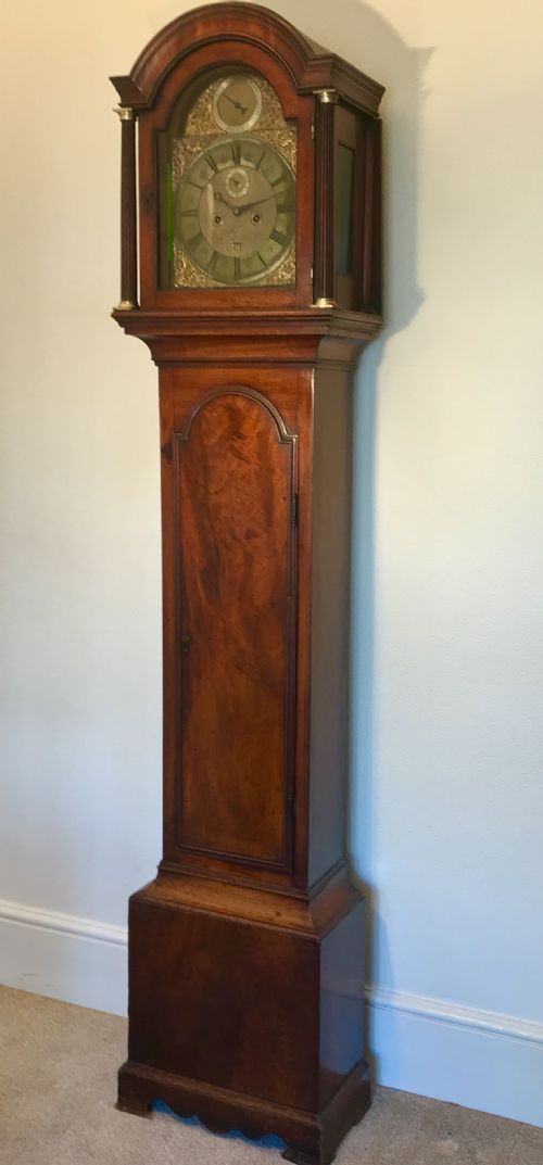 Good Georgian London Long Case, Grandfather Clock.
