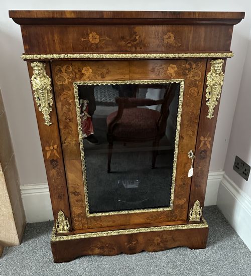 A Pair of Marquetry Side Cabinets Circa 1880