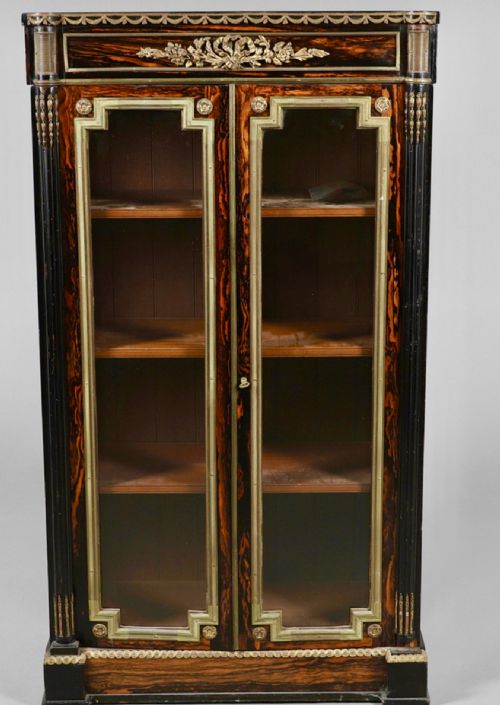 Display Cabinet. Bookcase Circa 1880. Napoleon Iii. Vitrine.