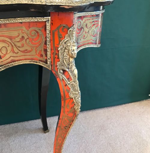 BOULLE CENTRE TABLE CIRCA 1880 - ADDITIONAL PHOTO 7